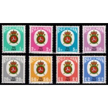 Isle of Man. Portomærker. Komplet sæt. Postfrisk.